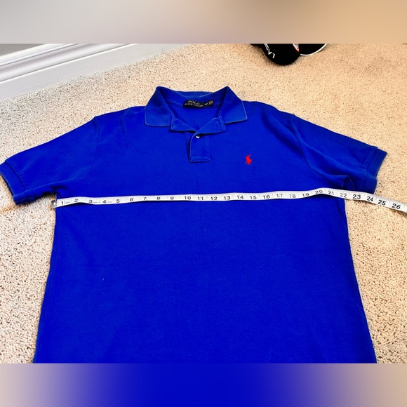 Polo Ralph Lauren Short sleeved Polo Shirt Sz S Royal Blue - Picture 6 of 7